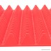 Non Stick Heat Resistant Raised Pyramid Shaped Silicone Baking Mat (11.5x16 Inches) - Perfectly Drains Excess Fats - Good for BBQ Grilling Baking - Food Grade Silicone -Roasting Mats Red - B01LO3QNCA